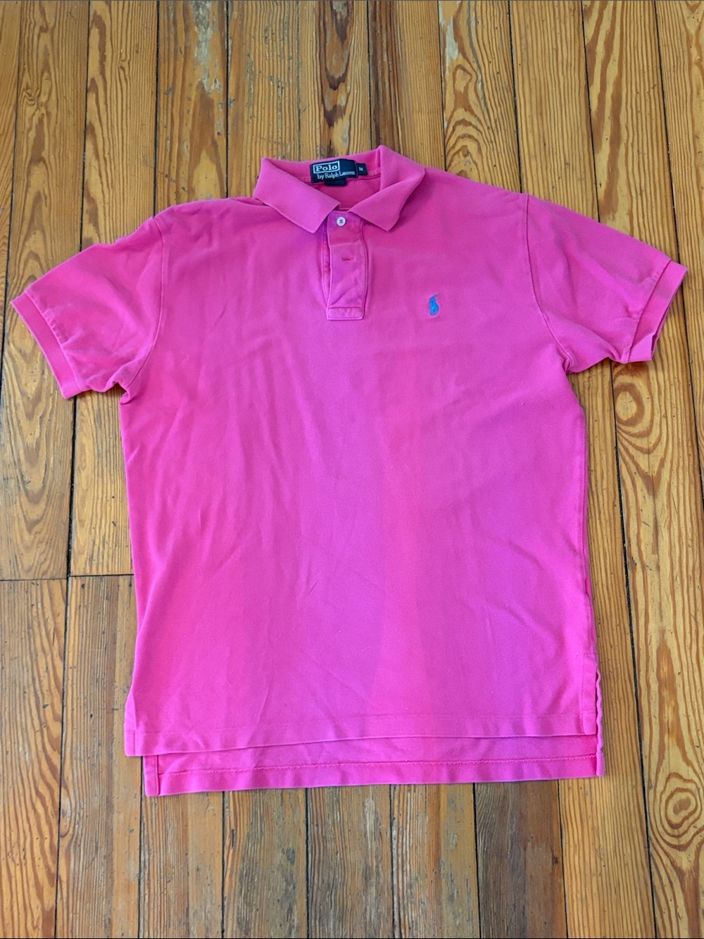 Polo by Ralph Lauren Men’s Pink Short-Sleeve Polo Shirt